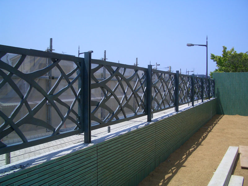 Aluminum Vacuum Casting Outdoor Railing Post