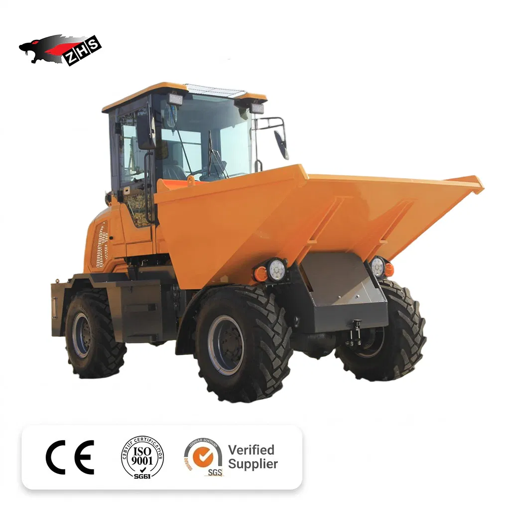 Dumper da cantiere avanzato con trasmissione idrostatica per movimenti di precisione (3T)
