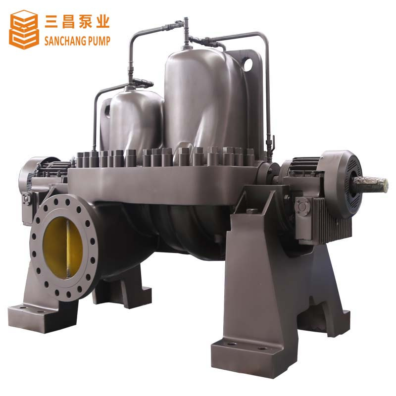 Single-Case Axially Split Multistage Desalination High-Pressure Pump