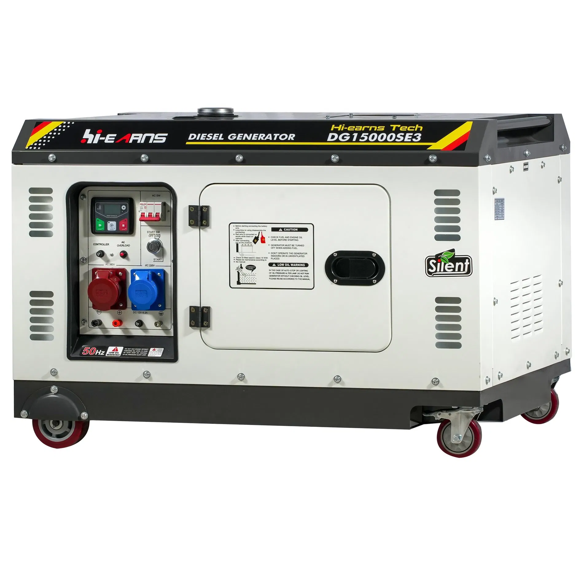 10kw 11kw Generatore Diesel Silenzioso Monocilindrico