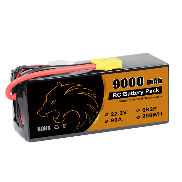 P45b 6s2p 9000mAh FPV Battery Pack for Drone