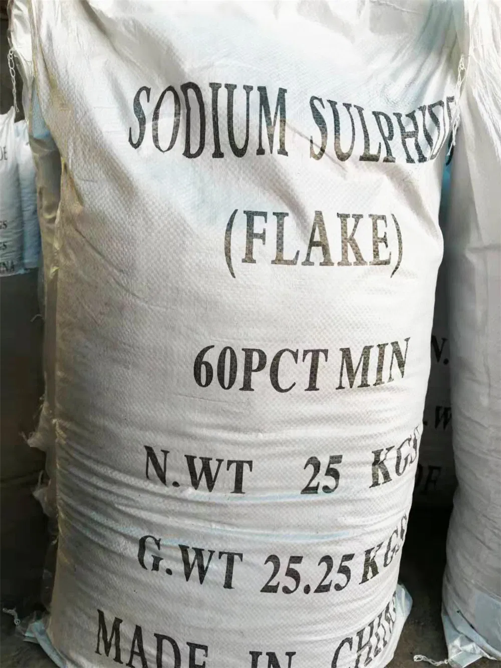 Industry Grade Sodium Sulphide Flakes 60% SGS Tested