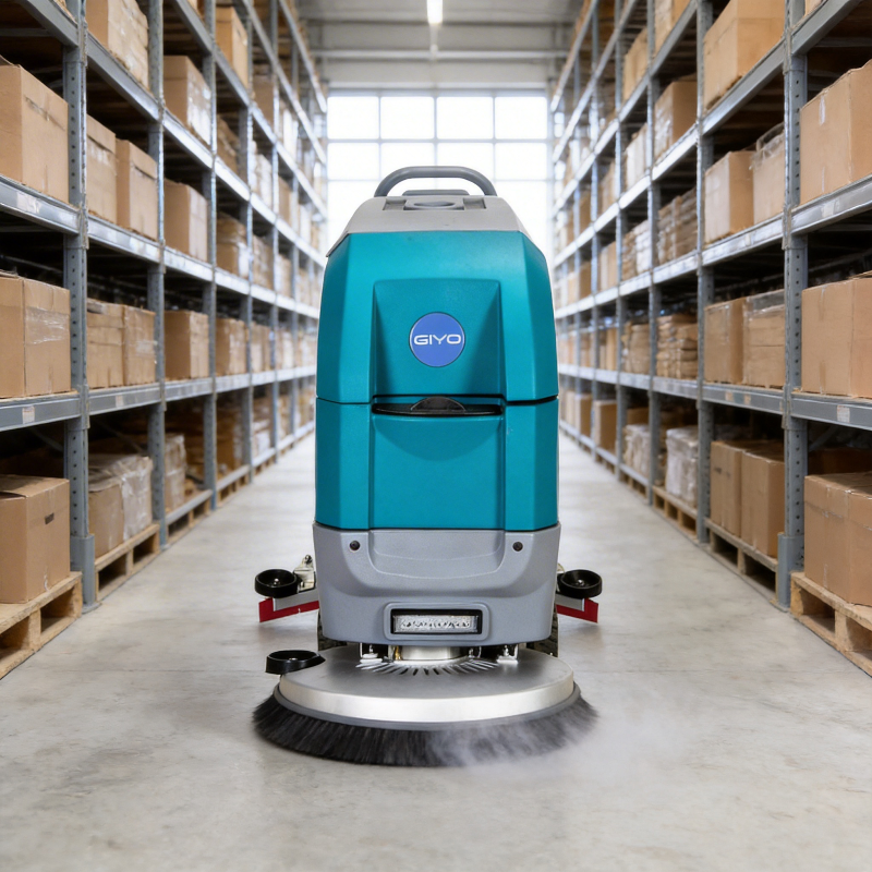 Multifunctional Hotel Professional Floor Cleaning Machine Walk Behind Electric Floor Scrubber with CE