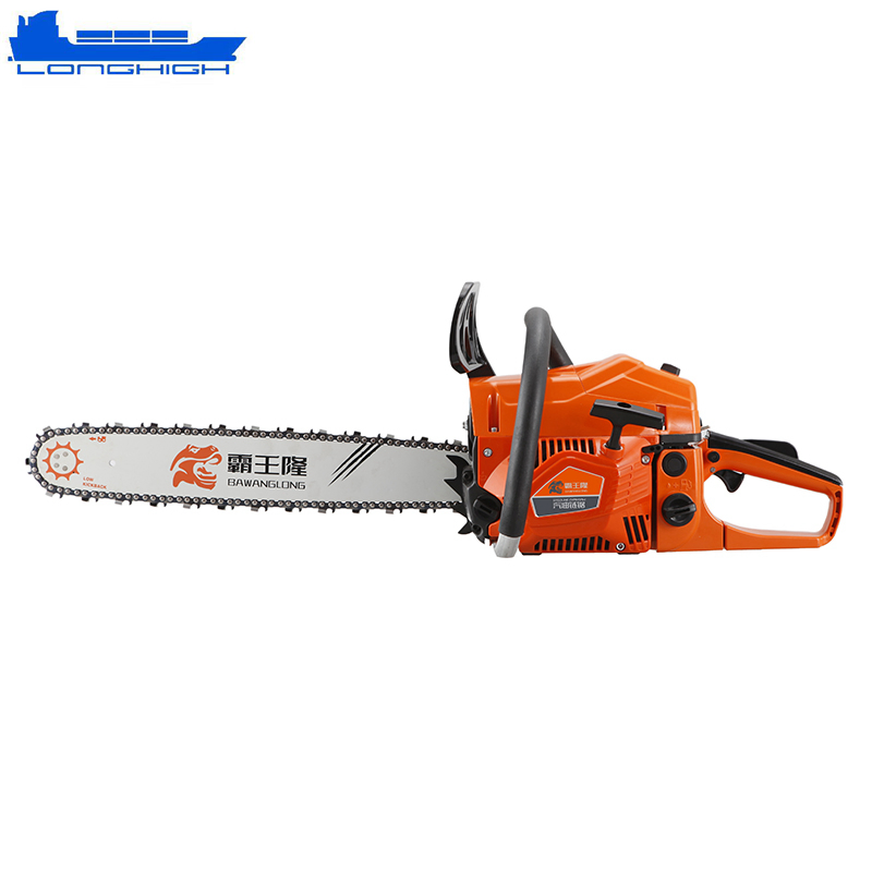 58cc 2.6kw Gasoline Powered Chainsaw for Professional Wood Cutting