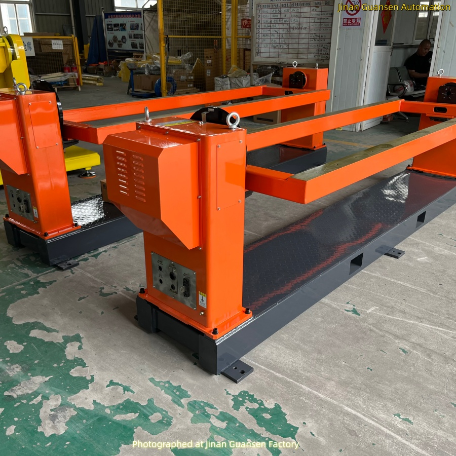 Custom High-Load 1-Axis Head-and-Tailstock Welding Positioner for Industrial Welding Robot Arms