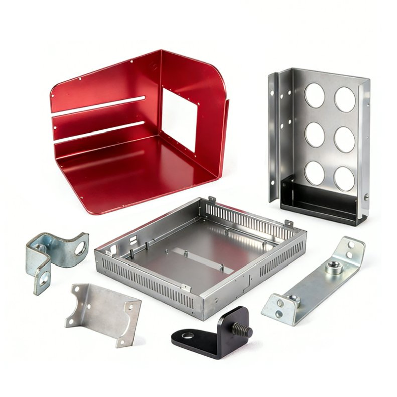 Custom Sheet Metal Fabrication Aluminum Stainless Steel Metal Part Laser Cutting Electronics Enclosure Bending Services