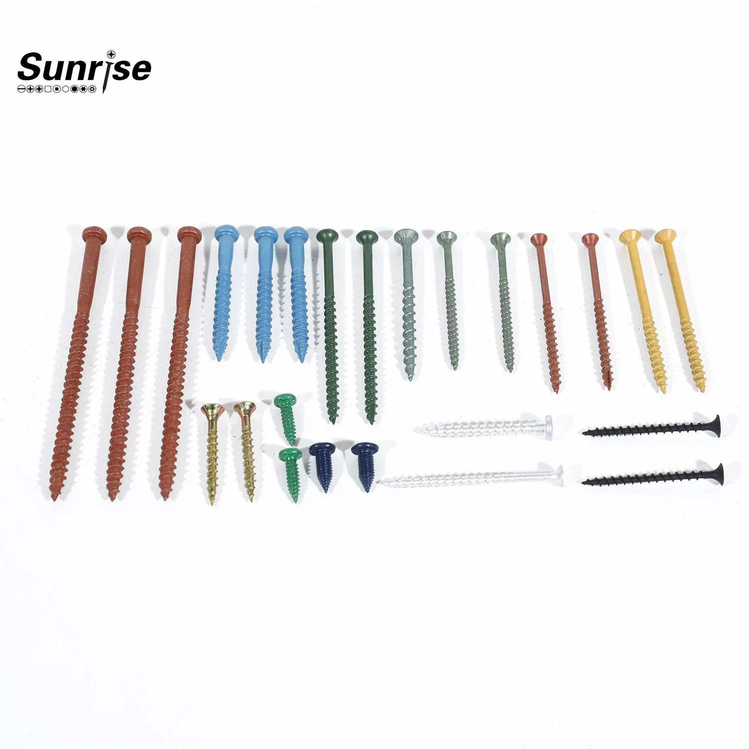 Custom Zinc Plated Wood Screws Countersunk/Pan Head Chipboard Screw/Drywall Screw