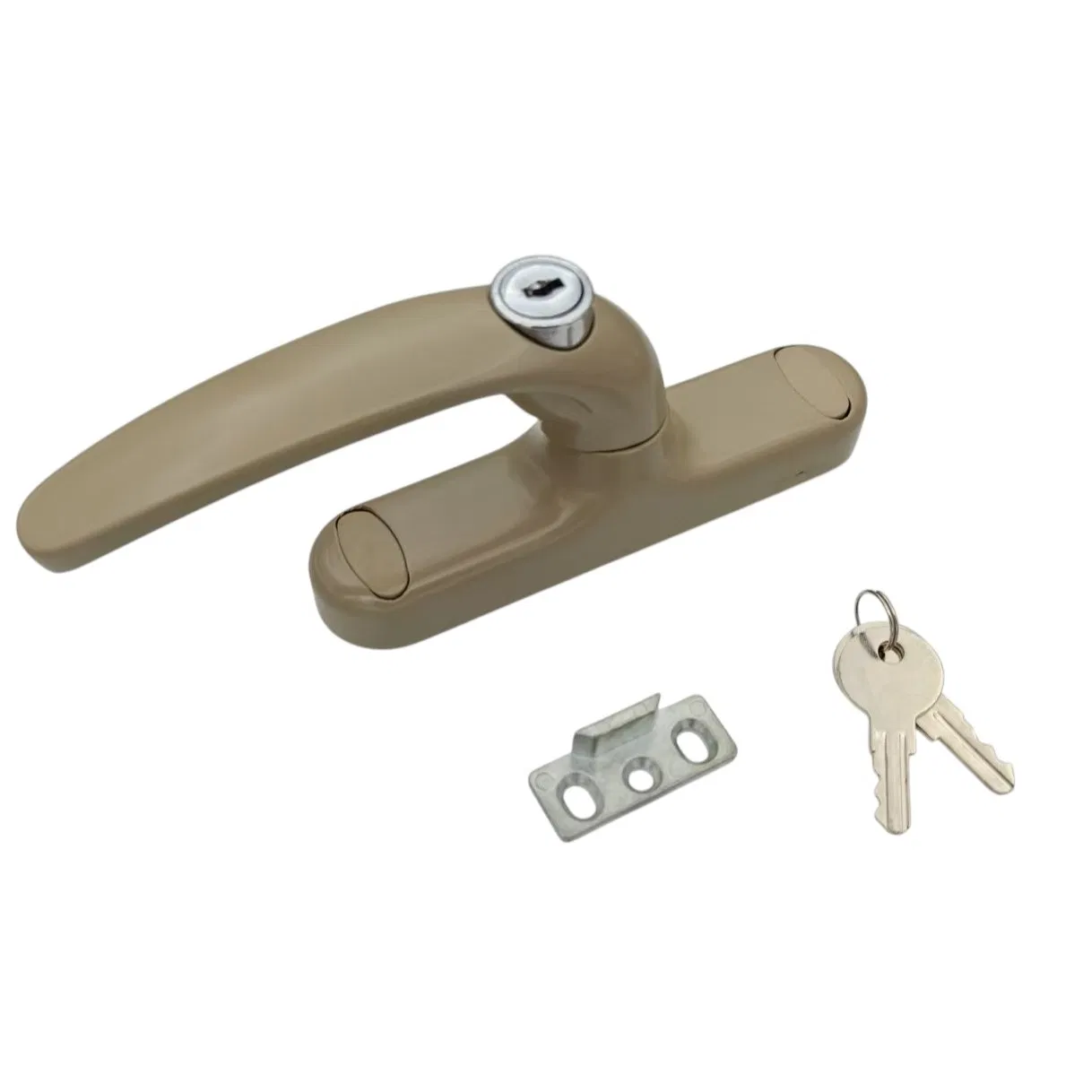 Cremone Bolt with Locking Cylinder Cremone Handle