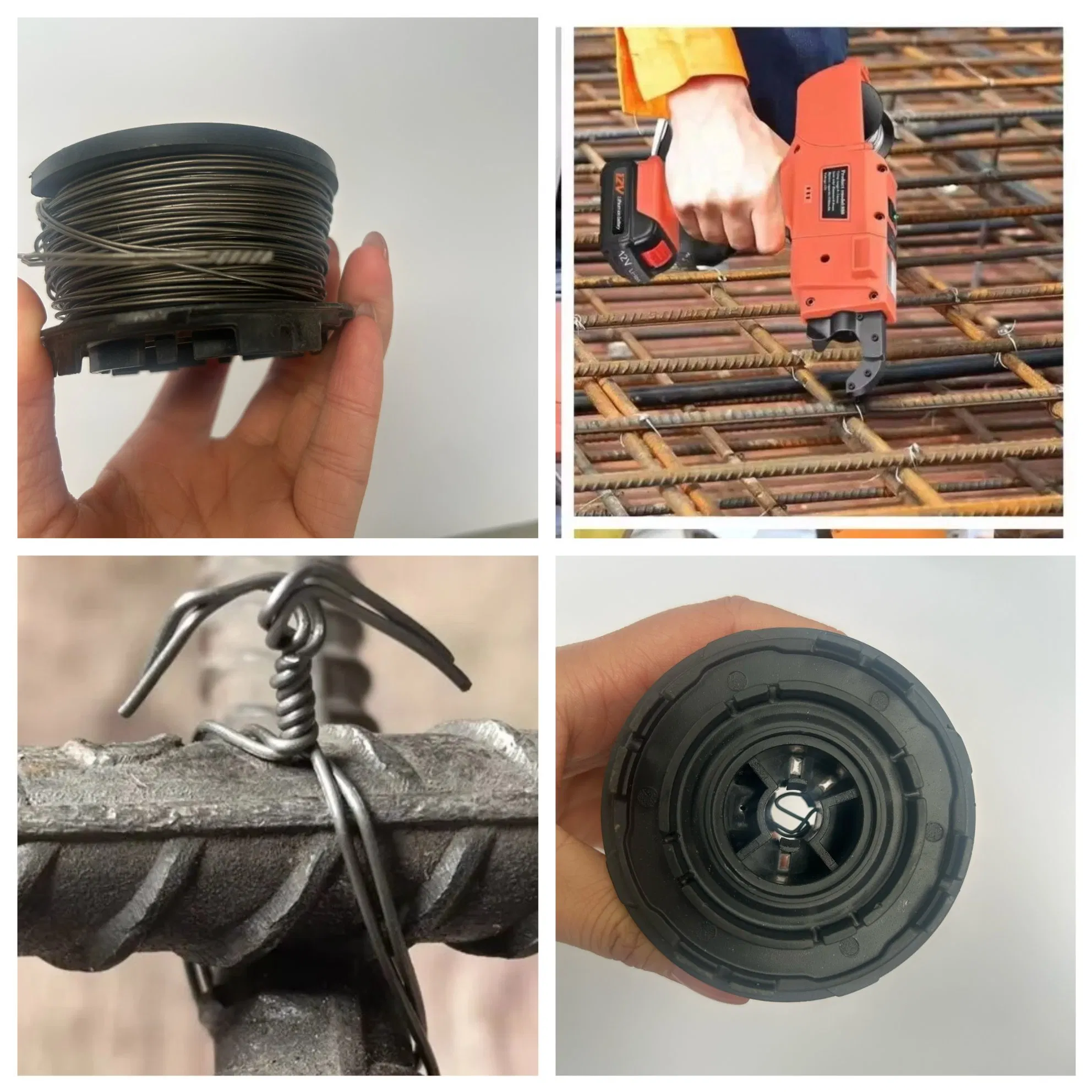 Galvanized Tie Wire for Twintier Binding Tool Rebar Tier Machine, Binder Tying Gun