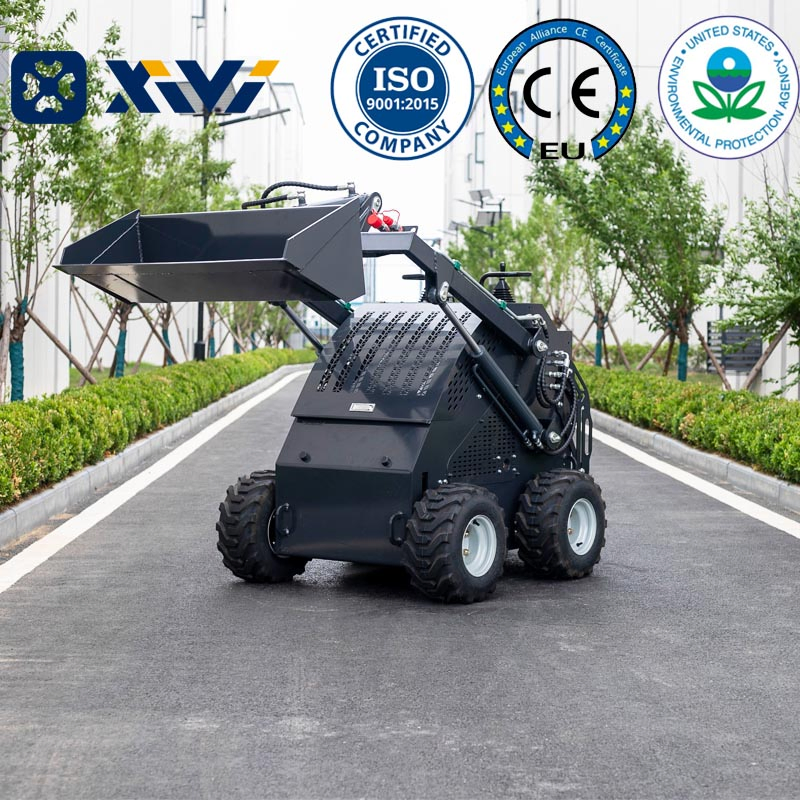 Tracked Skid Steer Loader XVF280 Single and Double Cylinder Engine Mini Loader