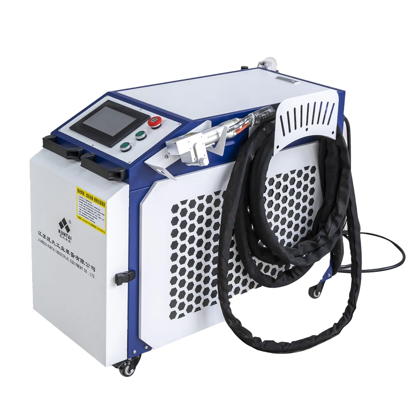 Machine de nettoyage laser portable pour éliminer la rouille, l'huile, le revêtement et la peinture