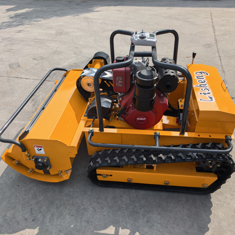 Versatile Track Mower for Precision Cutting in Any Landscape