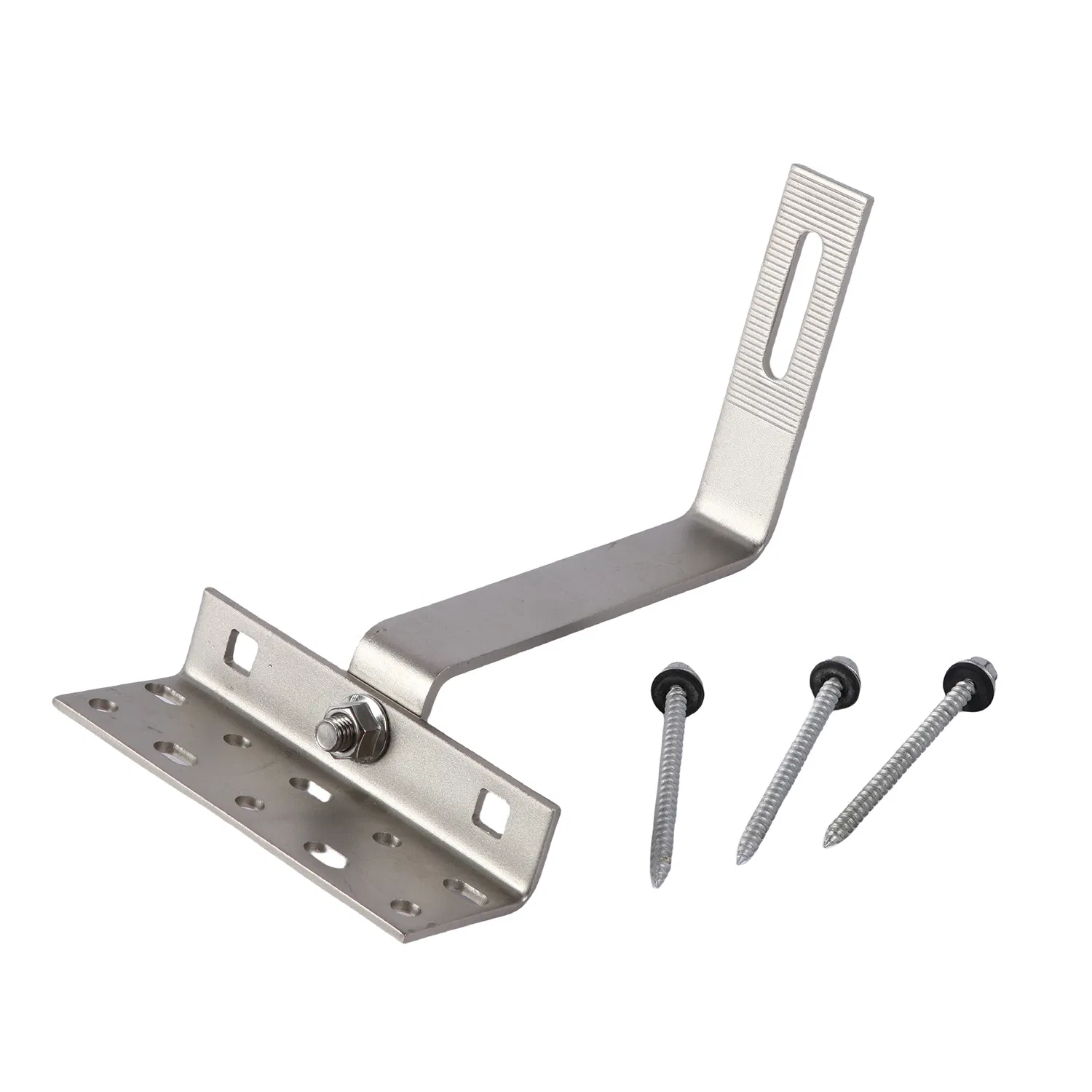 Adjustable Stainless Steel Tile Roof Solar Hook Bracket