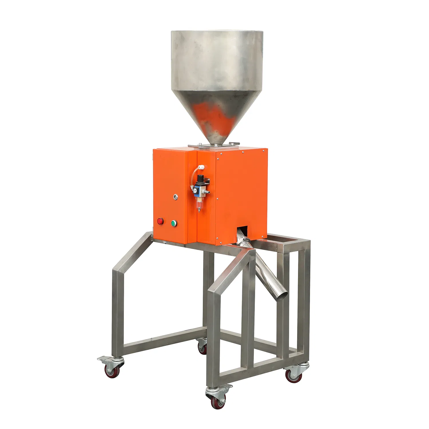 Juzheng Gravity Feed Throat Metal Detector System for Plastic Chemical Industry