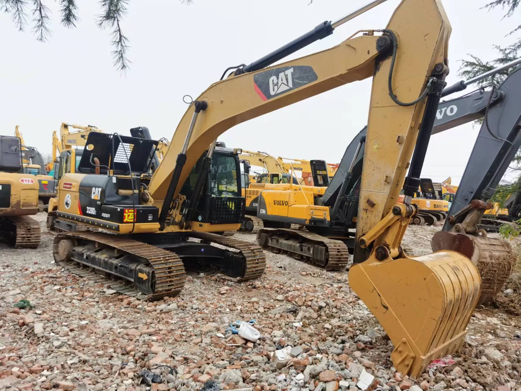 Gebrauchter Cat 320d2 Caterpillar Bagger 20t Original Baumaschinen