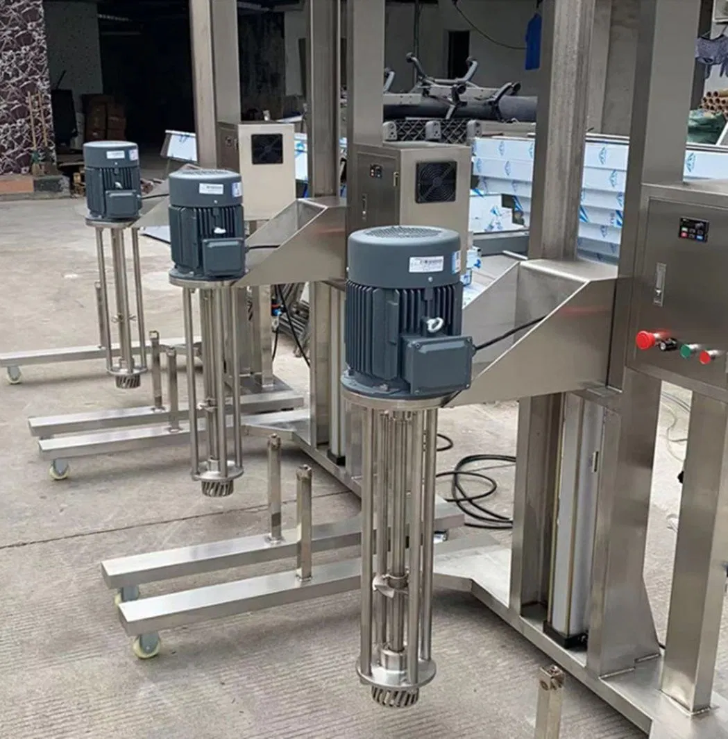 Edelstahl-Hochscher-Homogenisier-Shampoo-Mixer pneumatischer Hub-Homogenisator