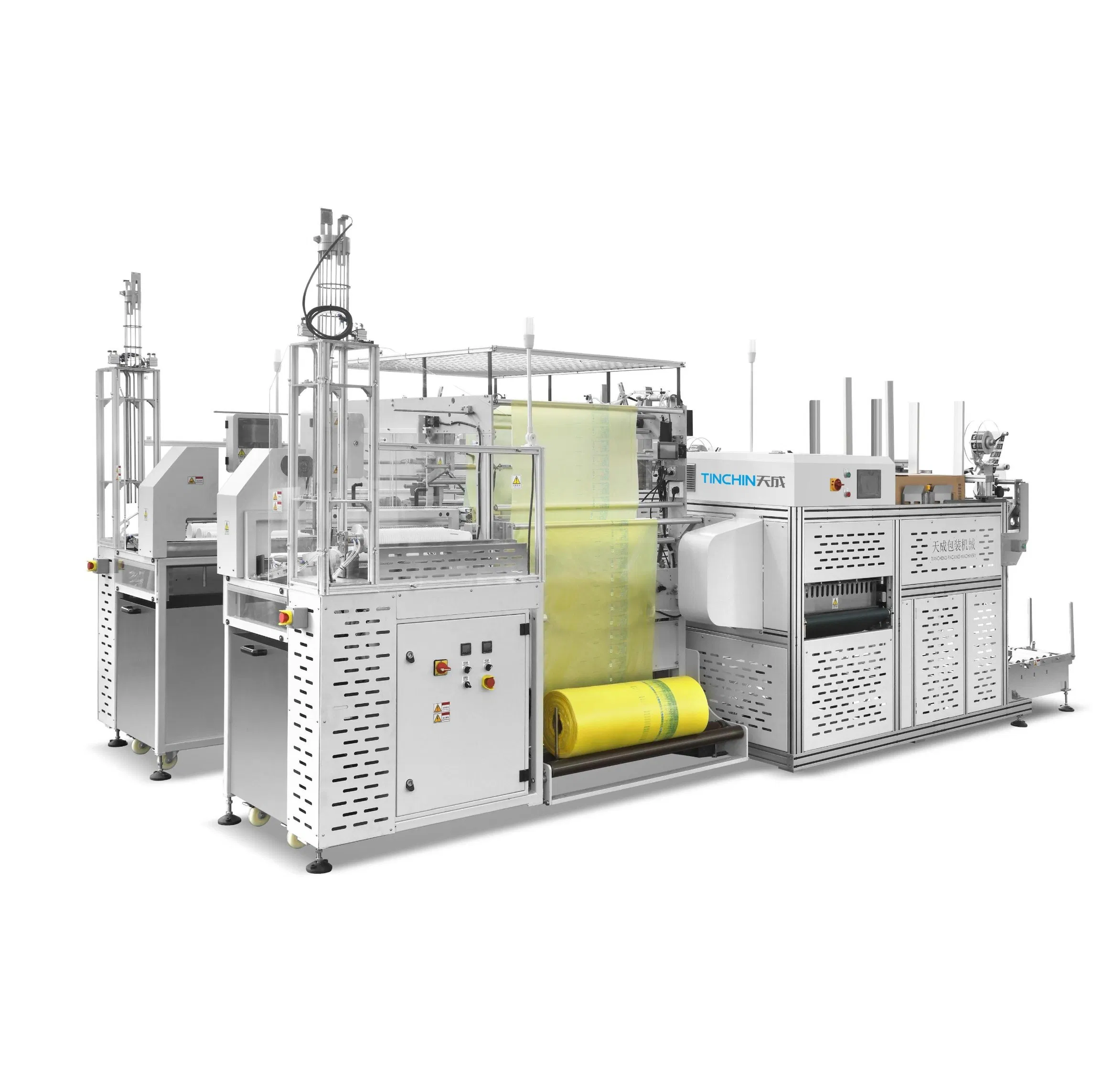 Automatic High Speed Disposable Paper Cup Bowl Plate Eco Friendly Cup Sleeve Counting Line Wrapping Packaging Packing Bundling Equipment Machine