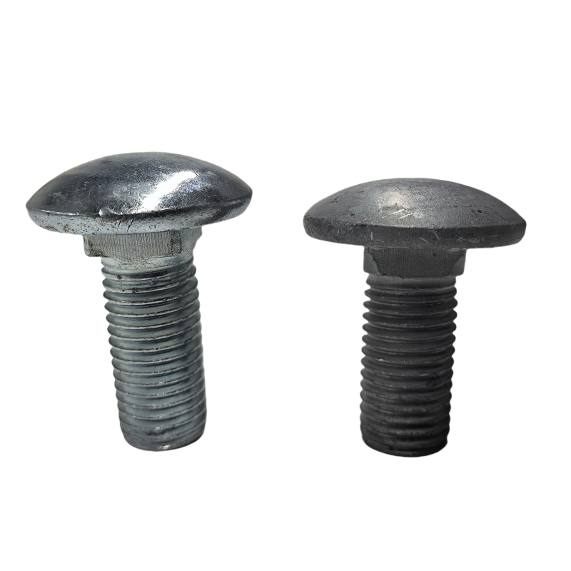 DIN603 Blue-White Zinc Carriage Bolts for House Construction and Bridge Applications