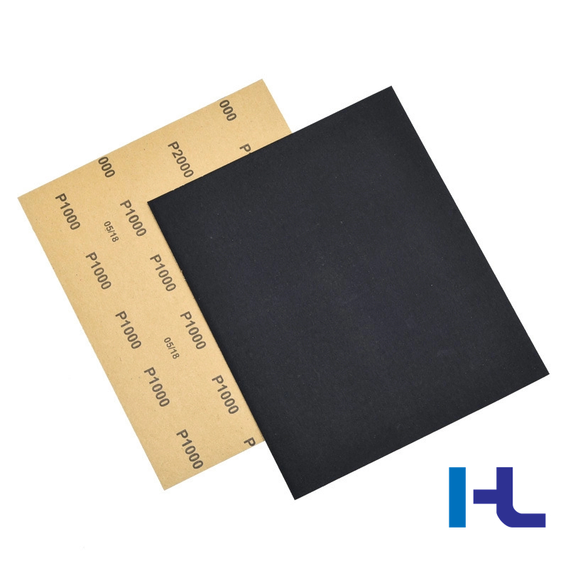 9X11'' 230*280mm Silicon Carbide Kraft Waterproof Abrasive Sandpaper for Architecture, Wall, Wood, Metal, Automotive, Car