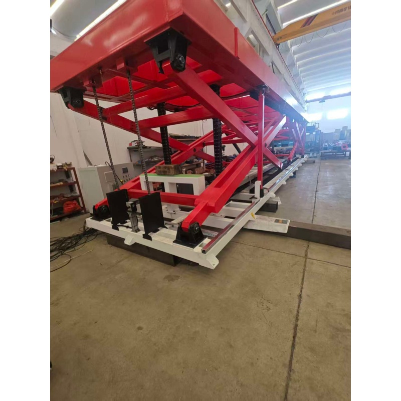 Heavy Duty Fixed Electric Rigid Chain Lift Table for Storage System