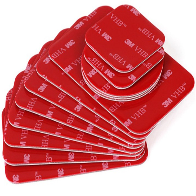 OEM 3m Diecut Very High Bond Double Sided Tape 5915, 5925, 5930, 5952, 5962, Black 0.6mm Thickness