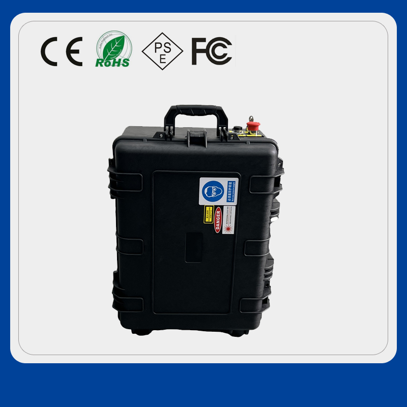 Rust Removal Pulse Fiber Laser Cleaning Machine for Oxide Painting Cleaning