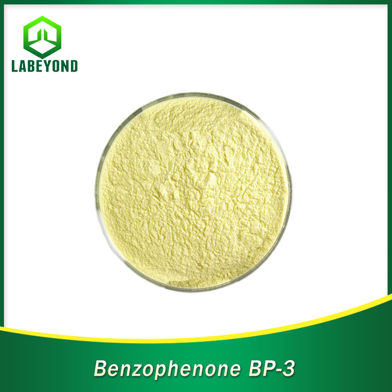 Benzofenone di grado cosmetico BP-3 Assorbente UV Agente Solare CAS 131-57-7