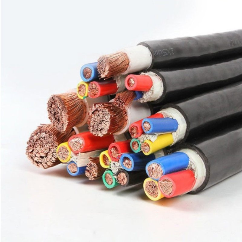 Mehradrige flexible PVC-isolierte ummantelte Kupferlitzen-Elektroleitung für Hausrenovierungen und Industrieausrüstung