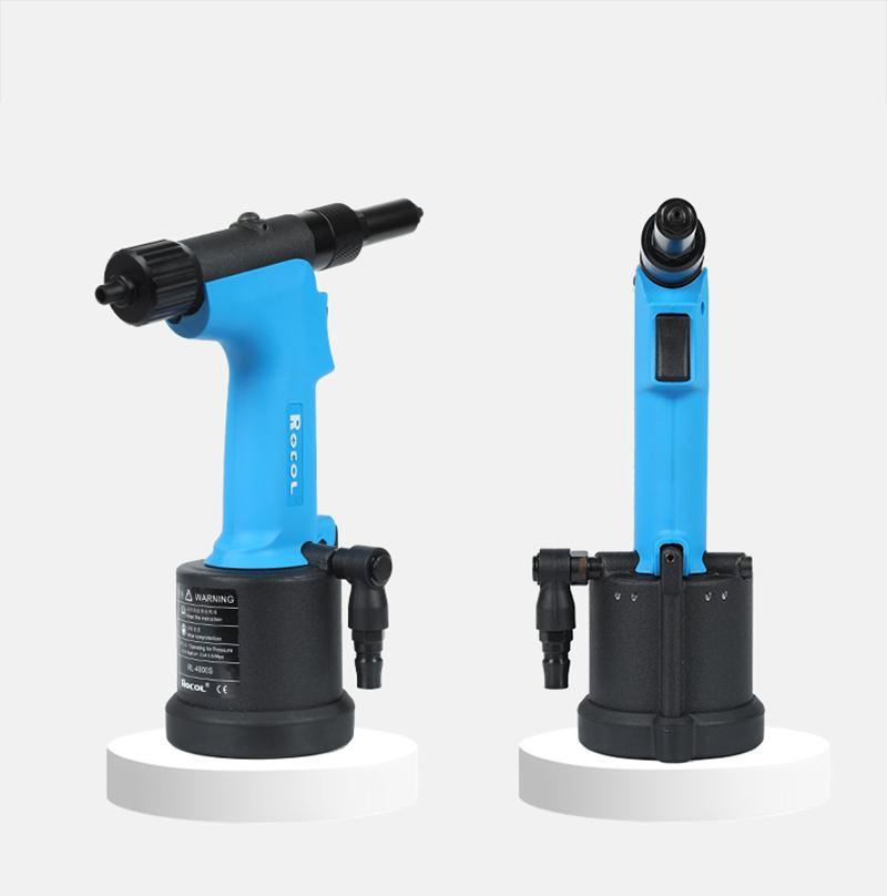 Rl-4000s Pneumatic Rivet Gun 2.4-4.0mm Durable Pneumatic Hydraulic Riveting Tool Automatic Power Pulling Rivet Machine