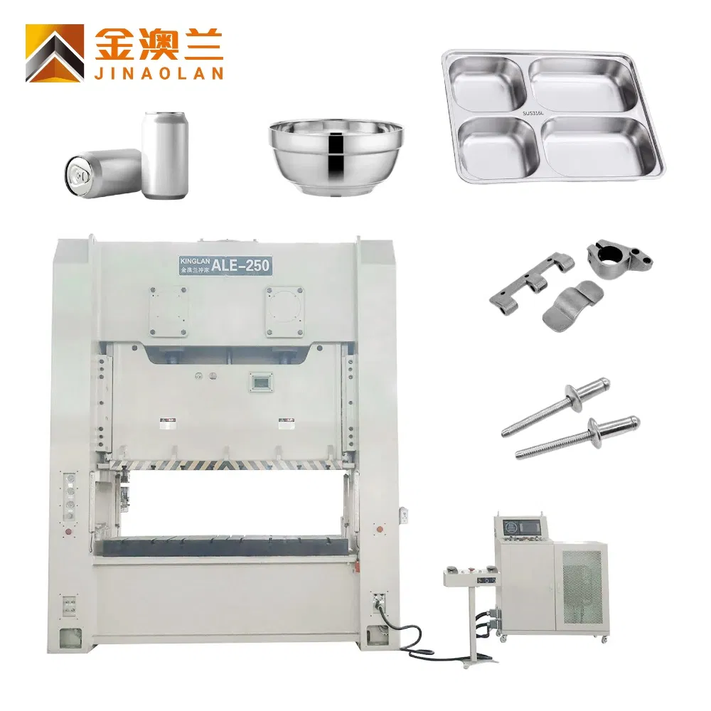Oversized Bolster Two-Point Double Crank H-Frame Power Press for High Precision Automotive Parts Forming