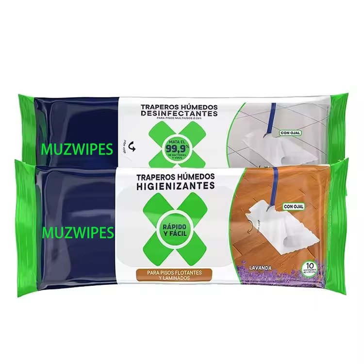 Custom Fragrance Wet Wipes for Ceramic and Wooden Floors