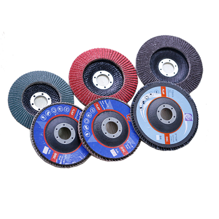 125X22mm 5'' T27/T29 Abrasive Ceramic Quality Flap Disc for Stainless Steel Polishing