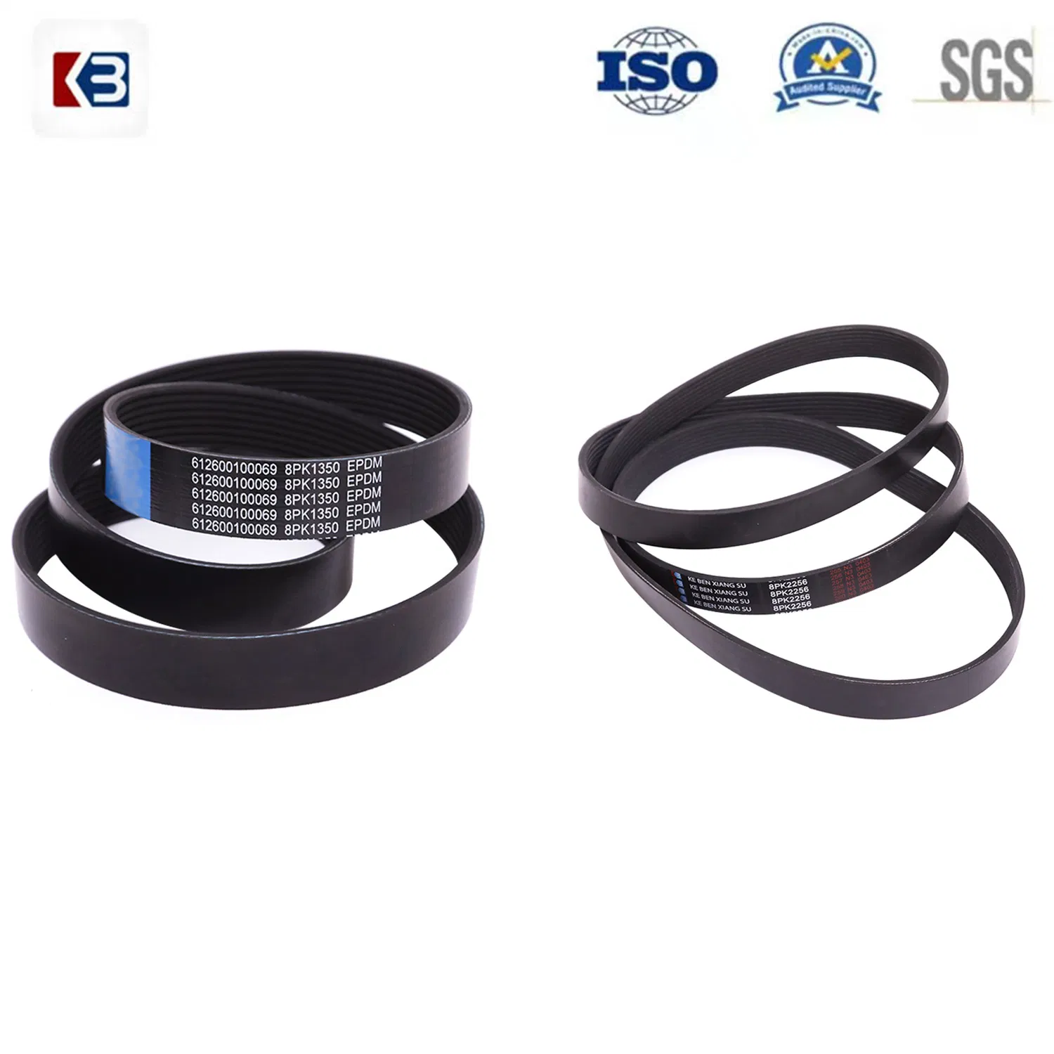 8pk1350 High Quality Rubber Auto Fan Drive Belt