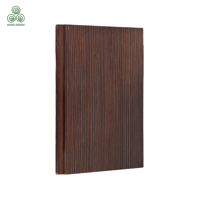 Natural Fire Treated Weather Resistant Bold Aesthetic Solid Wood Wall Panels
