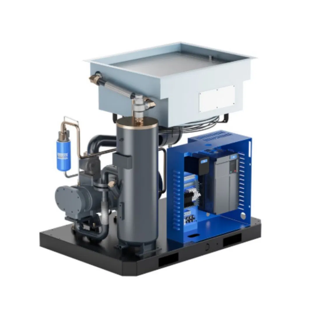 20HP Screw Air Compressor (SCR30EPM) Energy Saving Oil Cooled PM Motor High Efficiency