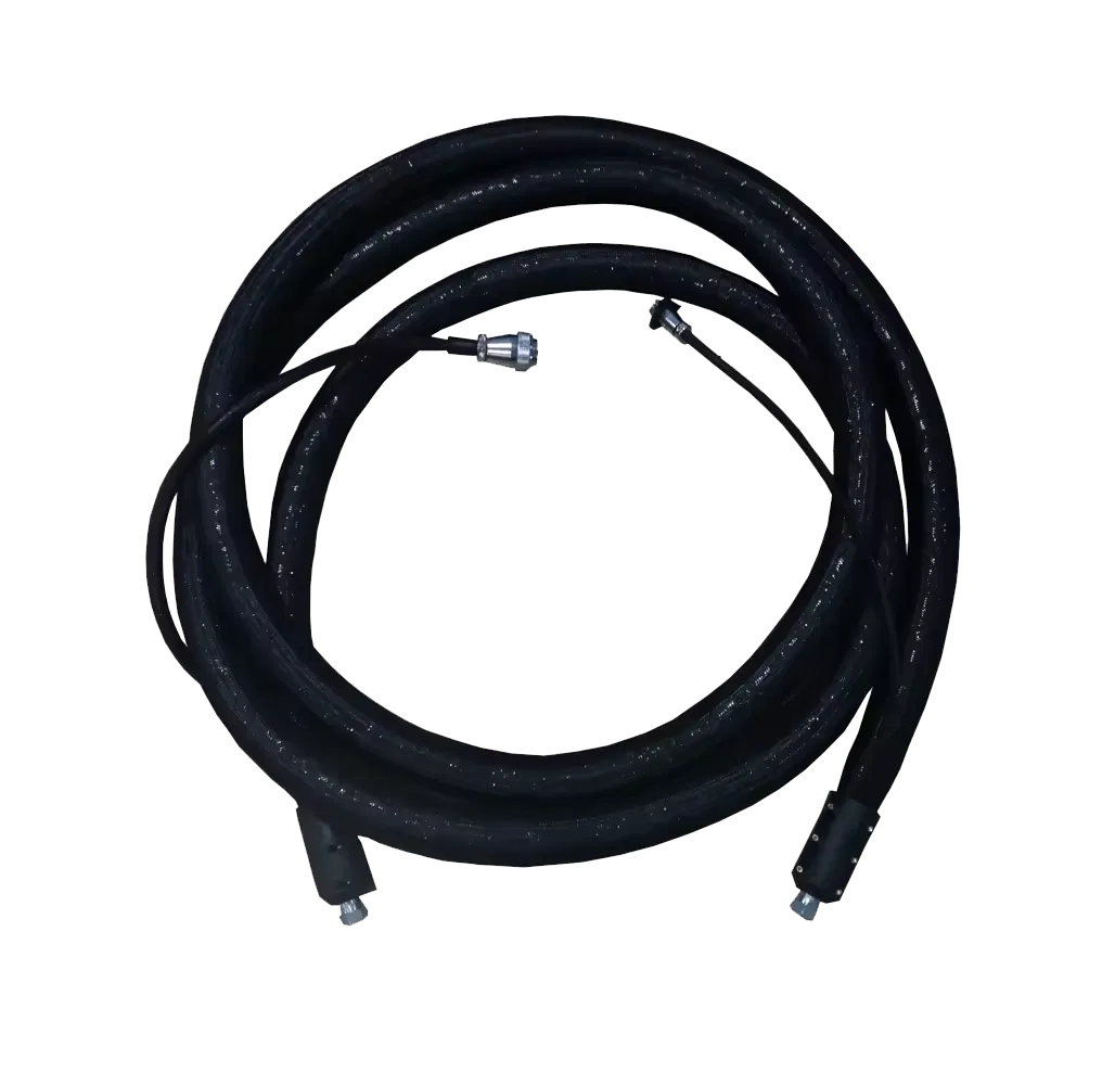 143300 Industrial Hot Melt Glue Gun Hose 3.6m /12 FT High Elastic Waterproof Waterwash Hoses Length Customized