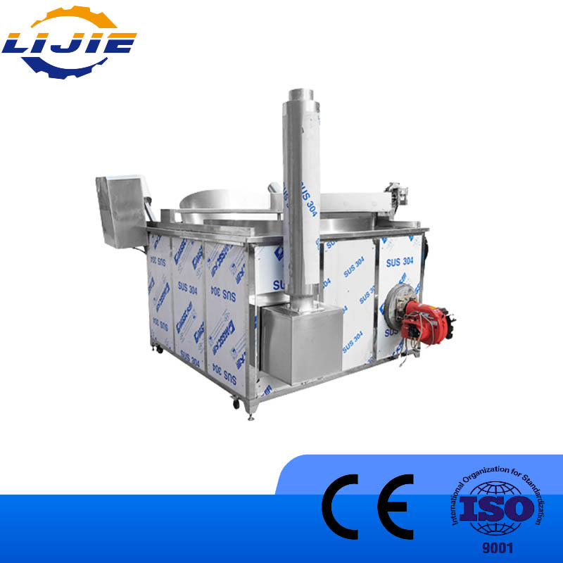Friggitrice automatica per chips di platano con agitatore