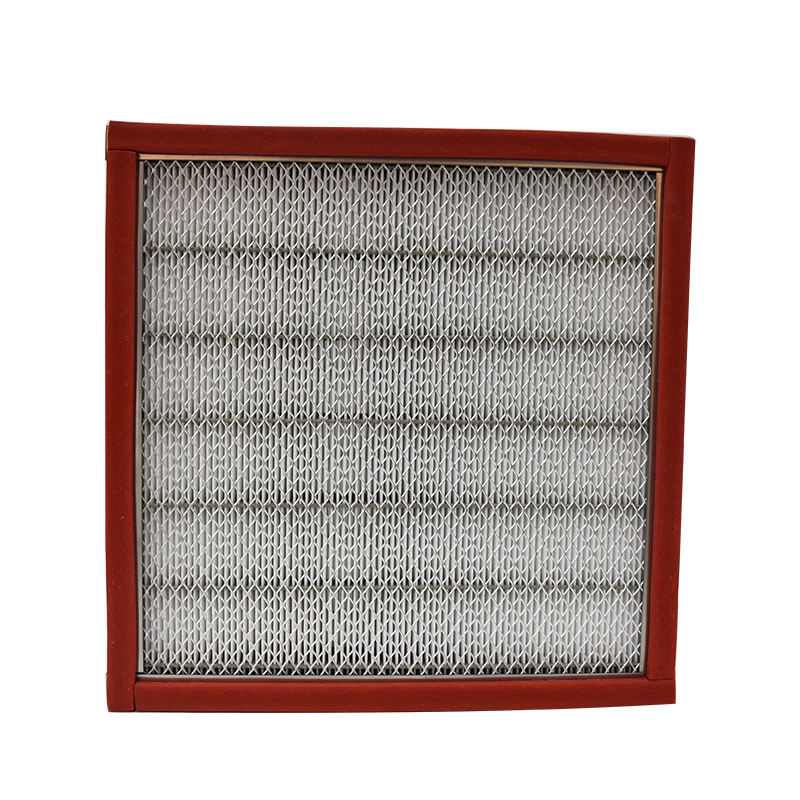 High Temperature 250 Degree Resistant Pleated Fiberglass H13 H14 HEPA Filter for Hi-Temperature Equipment
