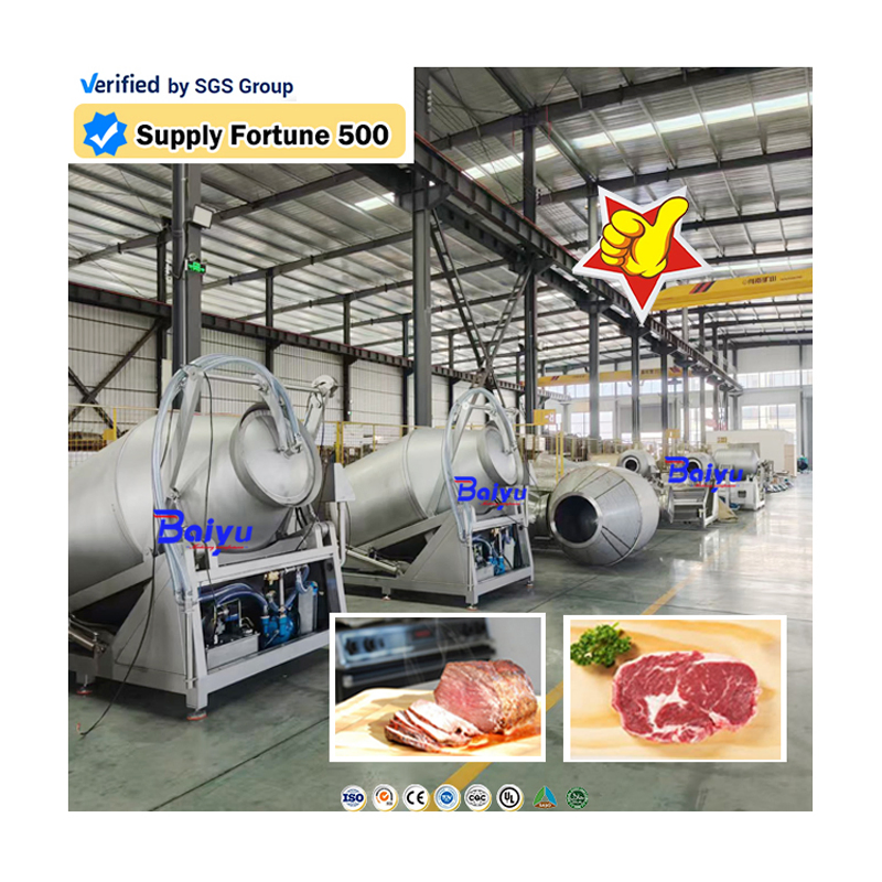 Automatic Vacuum Refrigeration Marinator Machine for Pet Food Processing with CE