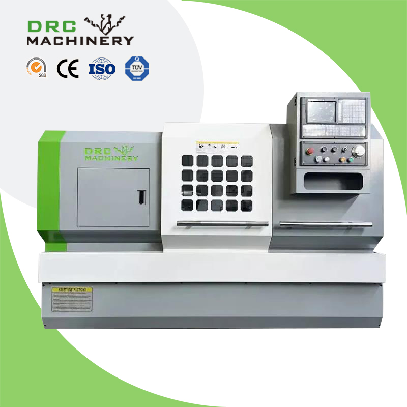 CK6140 Horizontal Flat Bed CNC Lathe for Metal Processing High Precision Turning