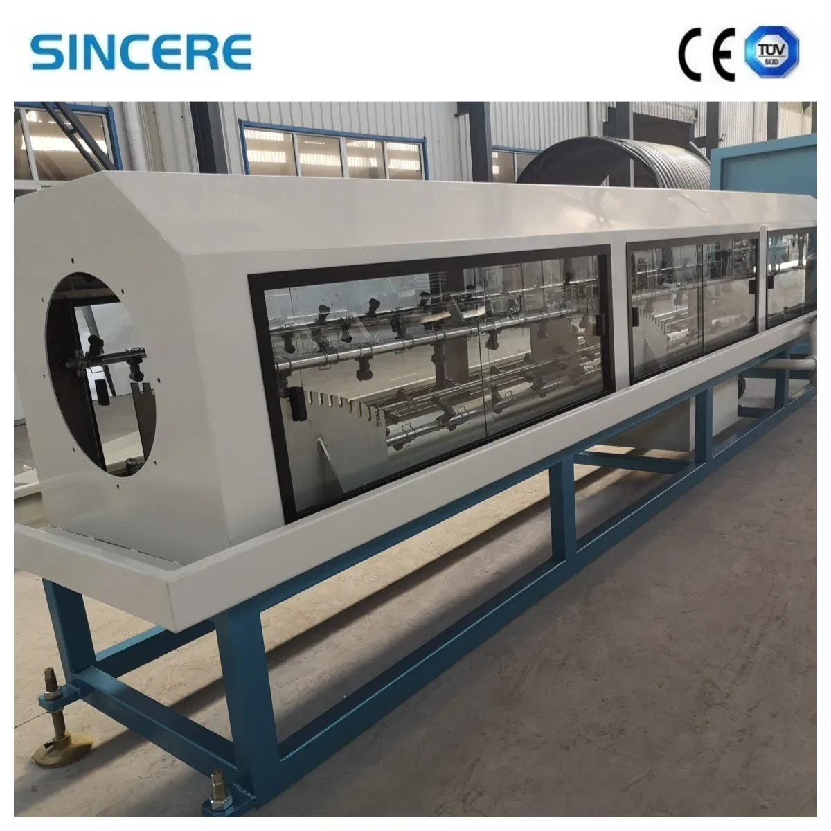 High Output HDPE PP Water Supply Pipe Extruder Production Machine