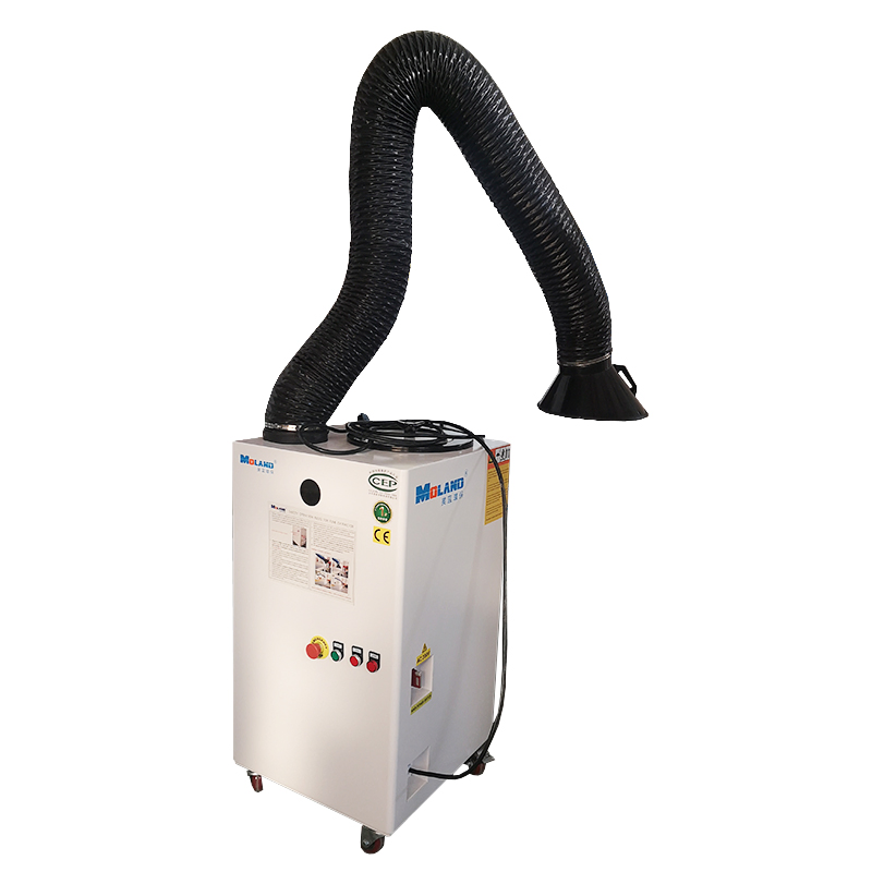 Portable Welding Fume Dust Collector 2500CMH Air Volume Fume Extractor