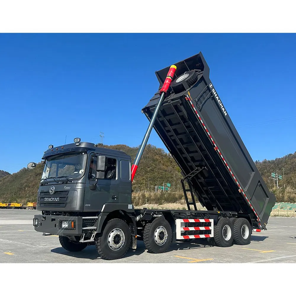 Shacman Daily Life Cargo Transport Mini Dump Dumper Truck with Integral Mudguard