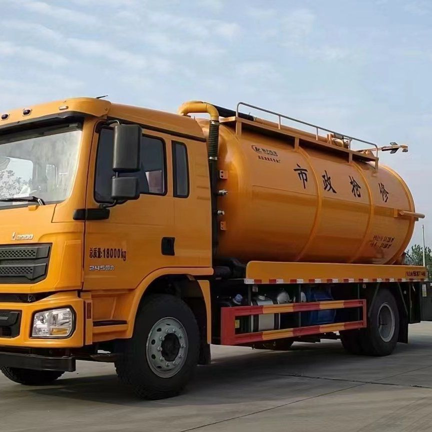 Shacman 16-22 Cbm Sewage and Fecal Suction Tank Truck