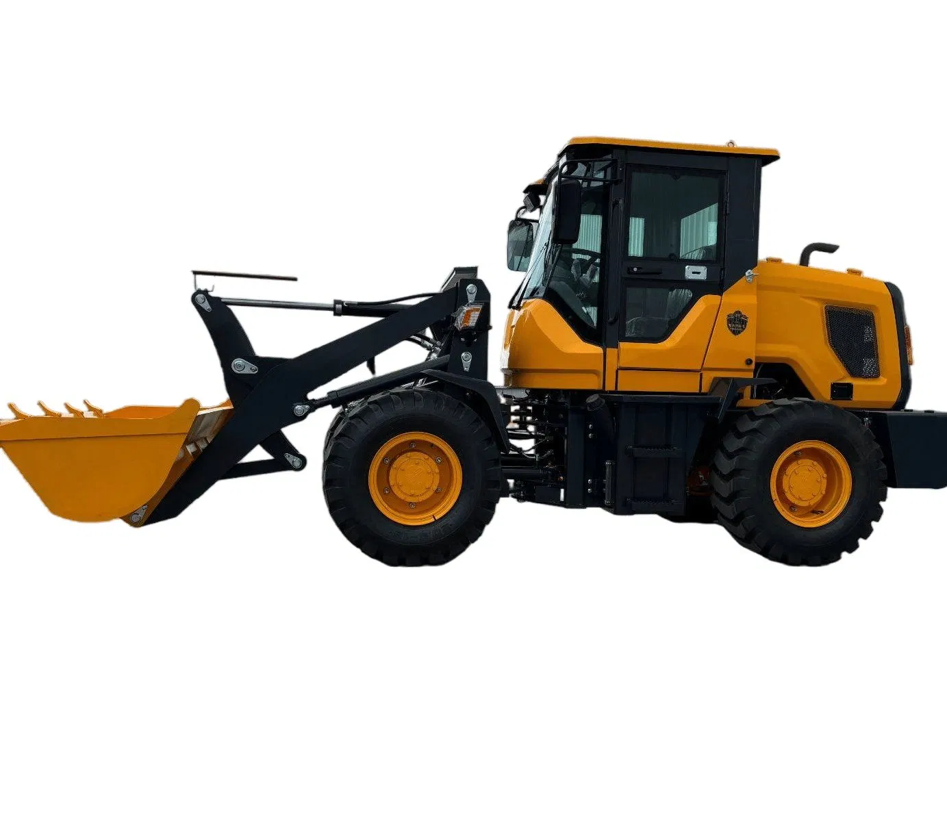 Small Wheel Loader with 265b Torque Converter, 1500mm Bucket, 2640kg Weight, Yuchai Power
