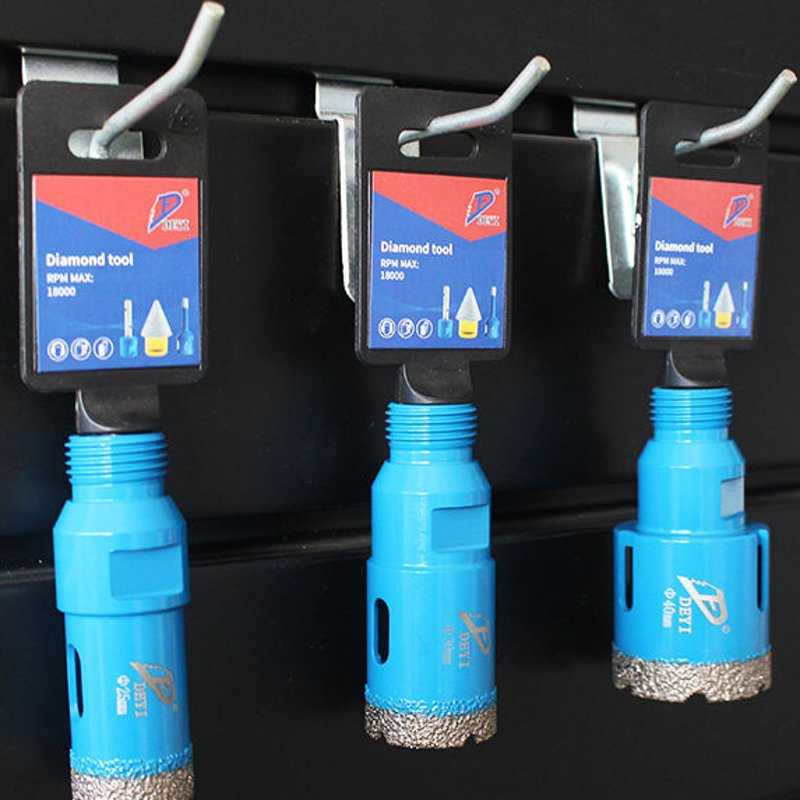 Vacuum Brazed Diamond Core Drill Bit for Ceramics Tiles Marble Porcelain