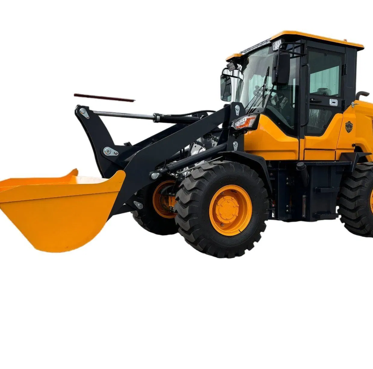 Narrow-Axle Small Wheel Loader 1500mm Bucket Width - Yuchai 37kw for Tight Space Work