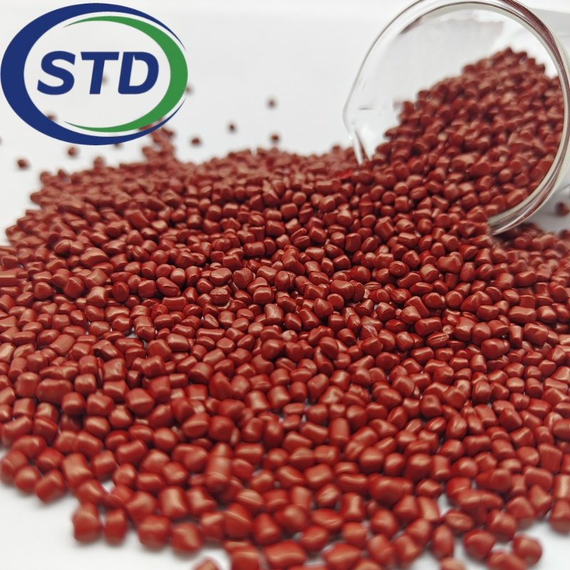 Red Color Masterbatch for PVC, PE, PP Film, Sheet and Packaging Applications