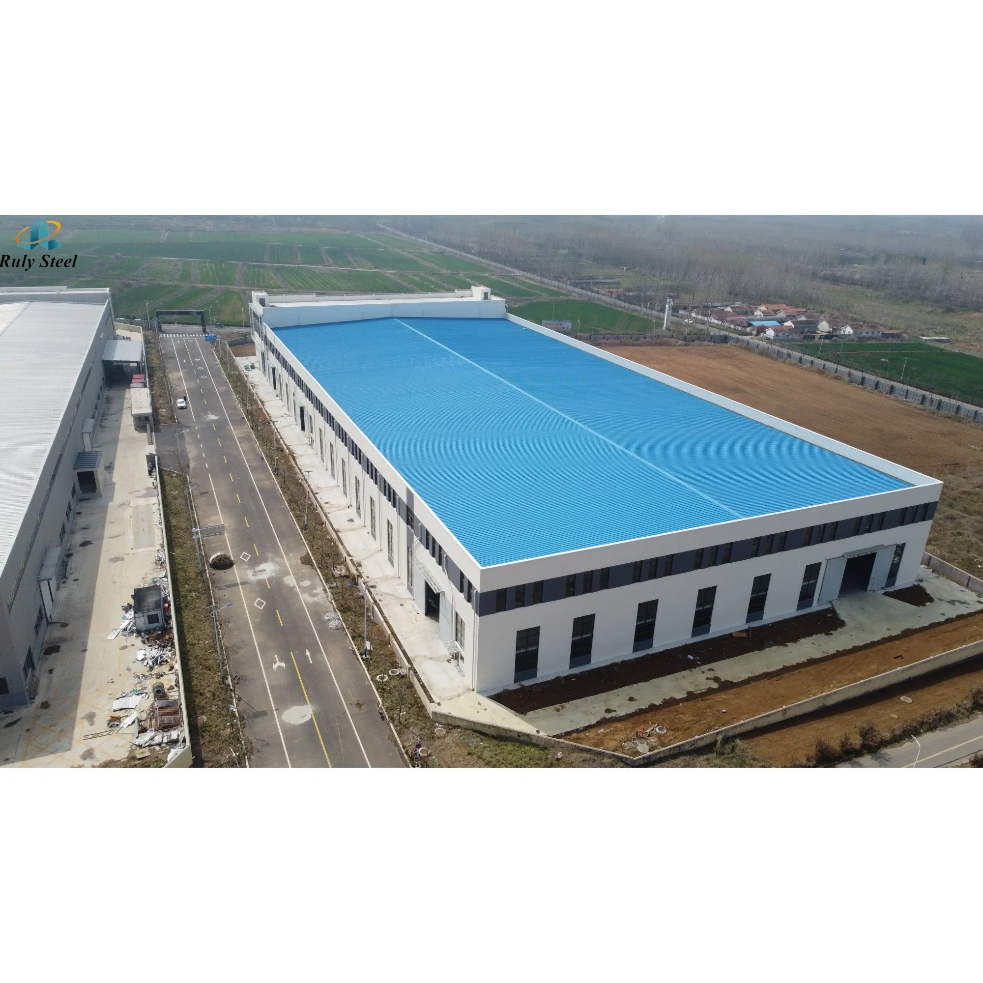 Q355b ASTM A36 Corrosion-Resistant Heavy-Duty Steel Industrial Shed