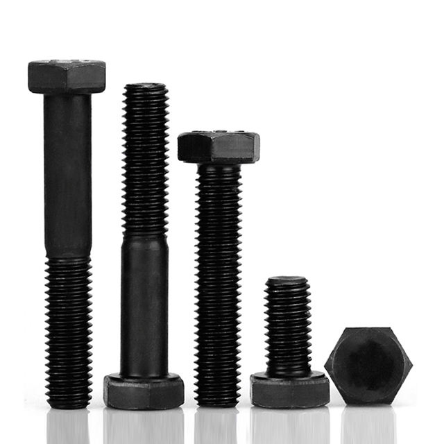 Galvanized DIN931 M7 DIN933 M20 Hex Bolt Screw M27 with Nut